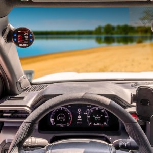 Toyota Tacoma Gauge Pod Kit - A-Pillar - Banks Power - iDash Stealth Pods - Black - 2024+